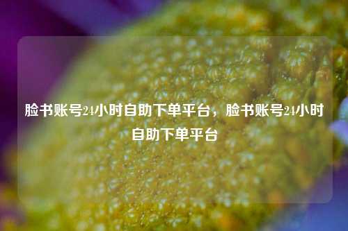 脸书账号24小时自助下单平台，脸书账号24小时自助下单平台